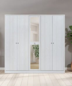 Movo Cervo 5-Door Wardrobe