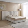 Curvy Brooks Extended Headboard Queen Upholstered ...