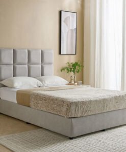 Curvy Rubik Queen Upholstered Bed - 160x200 cm