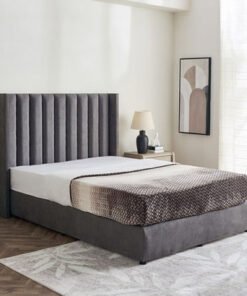 Curvy Clark Upholstered Queen Bed - 140x200 cm