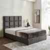 Curvy Rubik Queen Upholstered Bed - 160x200 cm