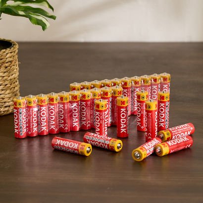 Kodak Heavy Duty AA Battery - Set of 30