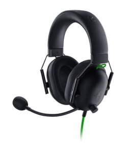 RAZER BlackShark V2 X Gaming Headset: 7.1 Surround Sound, 50mm Drivers, Memory Foam Cushion, for PC, PS4, PS5, Switch, Xbox One, Xbox Series X|S, Mobile, 3.5mm Audio Jack, Classic Black