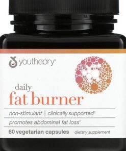 youtheory Daily Fat Burner 60 Vegetarian Capsules