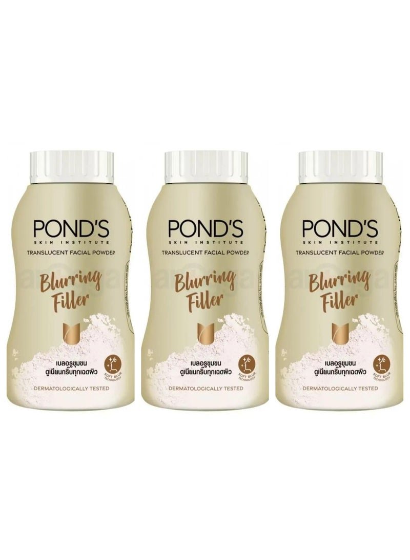 Pond's Blurring Filler Translucent Facial Powder 45g 3 pcs