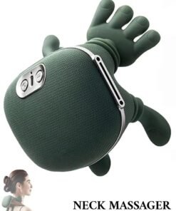 Smart Neck and Shoulder Massager – Wireless Deep Tissue 4D Kneading Massage Device with Heat & 3-Speed Adjustment | Portable Muscle Relaxation Massager for Pain Relief, Home, Office & Travel Use