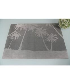 Hotel Supplies Western Table Mat Bowl Mat Waterproof PVC Table Mat European Printing Non-slip Anti-scalding Insulation Mat Wholesale-Color:SPH-70-4
