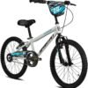 Spartan Thunder 20’’ Kids Bicycle – Single Speed Bike with 20-Inch Wheels, Durable Frame, Gloss Grey Finish