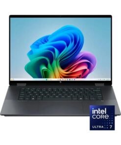 HP OmniBook X Flip 16 2-in-1 - Copilot+ Laptop - Intel Core Ultra 9 288V, 32GB LPDDR5x, 2TB SSD,16 Inch 3K OLED Touchscreen, Windows 11 Home, English/Arabic Eclipse Gray