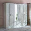 Home Box Angelic 6-Door Wardrobe with 2 Drawers 55 x 220 x 240 cm