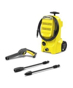 KARCHER K 3 Classic Compact Pressure Washer, 120 Bar, 380 L/h, 1.6kW, Detergent Suction Hose Yellow/Black 26.4L x 25.6W x 45H cm