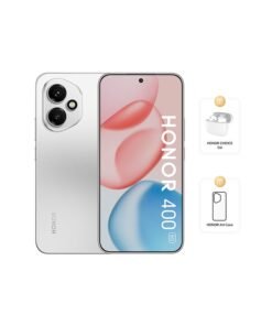 Honor 400 5G Dual SIM Meteor Silver 12GB RAM 256GB With Free HONOR CHOICE E6i Earbuds And Case - Middle East Version