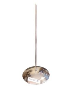 PARIJATA Stainless Steel Desk Straight Rod Paper Memo Holder Fork Receipt Note Spike Stick, Token, Hotel Bill Stand Memo Holder Fork Receipt Note Spike Stick (Pack of 1) (1)
