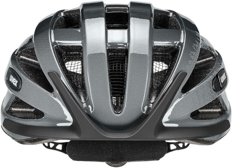 Uvex Air Wing Cycling Helmet – Lightweight Protection – Adjustable Fit – Size 52-57 cm – Grey/Black - Image 5