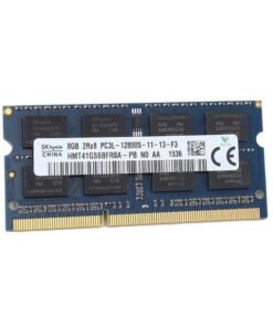 Hynix Laptop RAM Memory 8GB DDR3 PC3L-12800S 1.35V/1.5V 204pin 1600MHz SODIMM Compatible with Dell, HP, Lenovo, And More Laptops (HMT41GS6BFR8A-PB N0 AA)