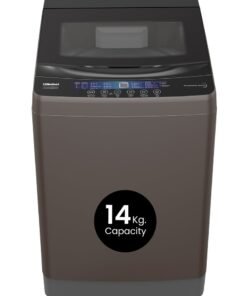 Nobel 14 Kg Capacity Top Load Washing Machine, Electronic Control, LED Digital Display, 10 Programs, Aluminum Motor, Stainless Steel Drum, Energy-efficient 3-Star Rating 14 kg - NWM1600 (1 Year Warranty) 14 kg NWM1600 Grey