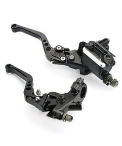 LAMAY 7/8" 22mm Motorcycle Brake Lever Handlebar Brake Master Cylinder Clutch Lever Left & Right Set - Image 3