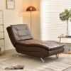 Home Living Room Furniture Soft Folding Recliner Chaise Lounge Chair Leisure Folding Lunch Break Sofa Bed