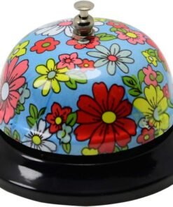 Wekoil Call Bell Desk Service Bell Ding Bell for Restaurant Hotel Room Kitchen Party Office Receptionist Elderly Teachers Chef Large Cute Bell,3.3 inch
