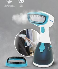SONASHI Portable Handheld Garment Steamer|1100W| 250 ML| Upto 22g/min Continuous Powerful Steam |30 Sec Fast Heat-up| Ultra Easy Wrinkle Remover| Travel-Friendly |Removable Fabric Brush |SGS-315 Blue/White 250 ml 1100 W SGS-315 Blue/White