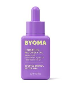 BYOMA Hydrating Recovery Oil - Luxury Face Oil with Squalane, Jojoba Oil & Seabuckthorn Oil - Instant Radiant and Glowy Skin - Barrier Repair Facial Oil - 1.01 fl. oz