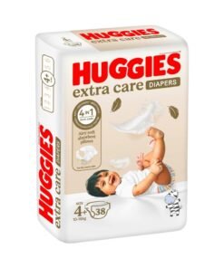 HUGGIES Extra Care, Size 4+, 10 -16 kg, Value Pack, 38 Diapers