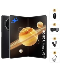 Honor Magic V3 5G Dual SIM Black 12GB RAM 512GB With Free Gifts And Screen Damage Protection - Middle East Version