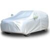 SUPER 5 Car Covers Waterproof All Weather for ​SUV/Sedan/Hatchback, Sun Shield Car Hood Universal Cover, Outdoor Full Cover Rain Sun UV Protection Car Protection, Tight Smooth Non-Abrasive