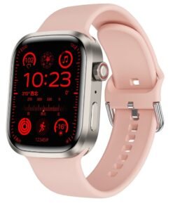 AROAQ Zero 90 Smart Watch, IP67 Waterproof NFC Bluetooth Health Monitoring Watch, 2.3" HD Display 280mah Large Capacity Battery Smart Fitness Watch with Multiple Sports Mode, (Pink)