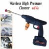 HEXABEX 48vf High Pressure Washer, Car Washing Machine, Cordless Portable Electric Water High Pressure Washer