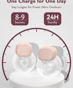 Alternative view of Momcozy S9 Pro Double Electric Breast Pump, Wearable Breast Pump, LED Display,  2 Modes and 9 Levels
