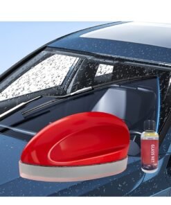 NT Glass Cleaning Brush Set - Automotive Glass Oil Film Remover, Strong Stain Removal for All Windows, Rearview Mirror Coating, and Rain Repellent Effect, Suitable for All Vehicle Windows (Brush + Refill)