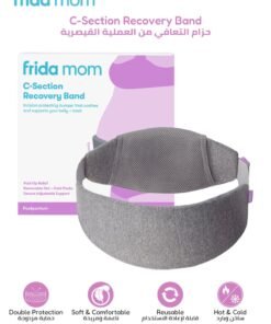 Frida Mom C-Section Recovery Band | Postpartum Belly Support with Hot & Cold Therapy | Adjustable Strap for Incision Protection, Pain Relief & Swelling Reduction