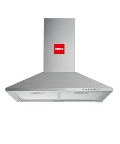 NOVEX Chimney Cooker Hood 60CM Mechanical Control 3 Speed Silver