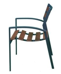 Armchair-Turin Style-61x61x83Cm-Aluminum-1Year