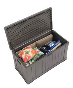 Lifetime, 439L, Heavy Duty Storage Box, 10 Year Limited warranty, Brown Colour Box, Brown Lid, LFT-60089 - Image 4
