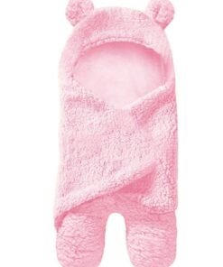 Cute 'n' Cuddle Baby Swaddle Blanket, Ultra-Soft Swaddling Wrap For Infant, Unisex Baby Hooded Swaddle,