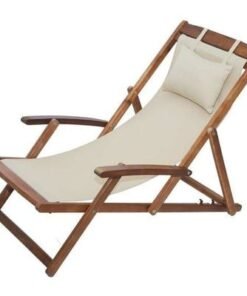 Alternative view of Wooden Relaxing Beach Chair