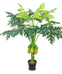 Artificial Papaya Plant 1.45 Meters High - Image 4