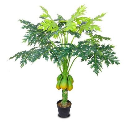 Artificial Papaya Plant 1.45 Meters High - Image 4