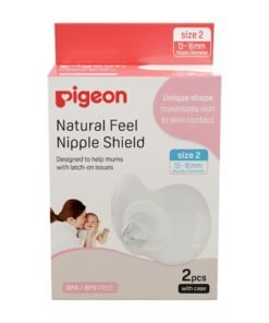 pigeon Natural-Fit Silicone Nipple Shield, Pack Of 2
