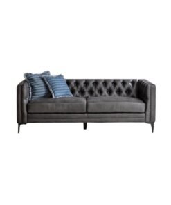 SULSHA Upholstered Button-tufted Sofa with Metal Legs