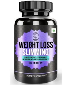Noble Nature Weight Loss Slimming - 60 Tablets - Promotes Weight Loss and Enhances Fat Burning with Natural Ingredients