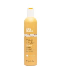 Milk Shake Make My Day Shampoo with Milk Proteins & Fruit Extracts – Nourishing Daily Hair Care with Goji Berries, Strawberry & Raspberry – Soft, Shiny, Manageable Hair with Sweet Vanilla Fragrance, 300ml