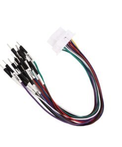 X-PRO5 16 Pin OBD2 Connector Female to male Cable OBDII Diagnostic Cable Fault Detection Colored Cables for Vehicles
