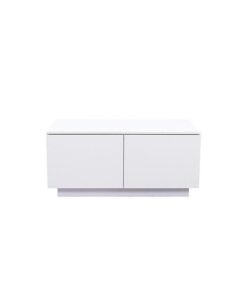 DANUBE HOME Oklahoma Coffee Multifunctional Living Room Table Space Saving Rectangular Center Table Modern Design Furniture 100x60x45cm White - Image 4