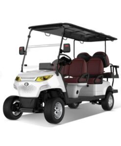 SUNCART 6 Seater MXV4+2 Electric Golf Cart With Touch Screen Dash Board, Quality Leather Seat & 4-Wheel Hydraulic Breaks Golf Buggy