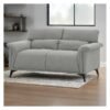 Royaloak Romen 2 Seater Fabric Sofa Comfortable Fabric Upholstery Pocket Spring Cushions Modern Living Room Sofa