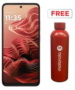 Motorola G35 Dual SIM Guava Red 8GB RAM 128GB 5G With Motorola Bottle - Middle East Version