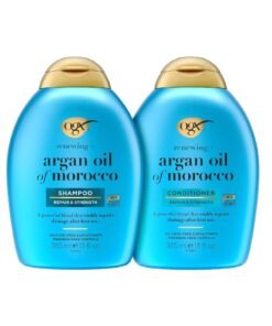 Ogx Extra Strength Hydrate And Revive Argan Oil Morocco Shampoo And Conditioner Combo Pack, Sulfate-Free 385ml